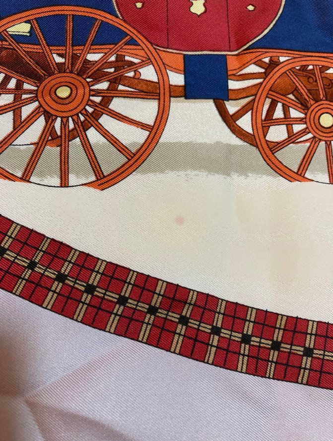 エルメス カレ90 スカーフ BULL&MOUTH(郵便馬車)