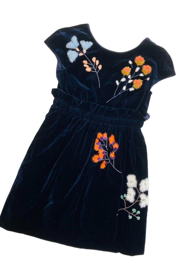 フェンディ ミンク ベロア ワンピース