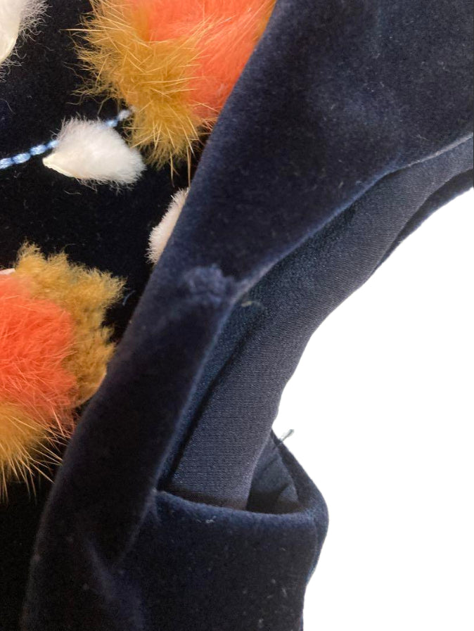 フェンディ ミンク ベロア ワンピース