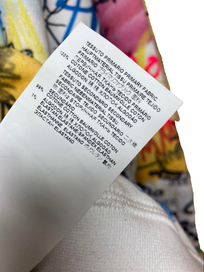 ディースクエアード 落書き パーカー