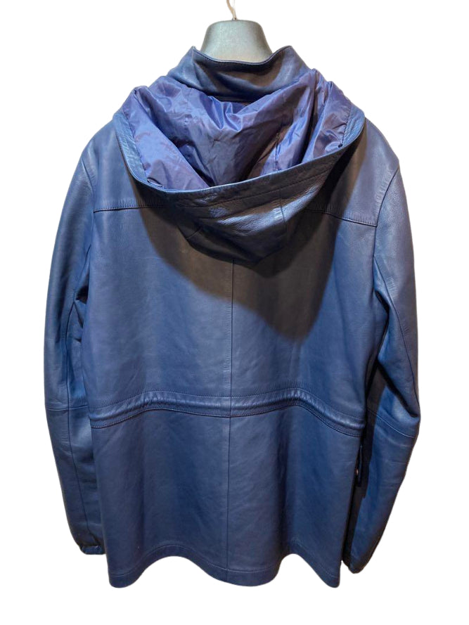 ロエベ オールレザー マウンテン パーカー