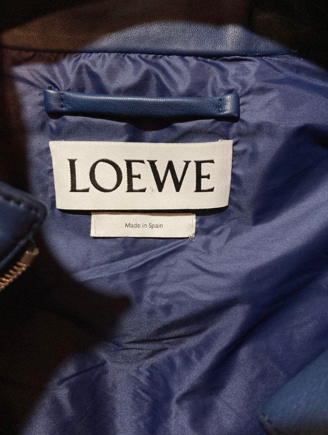 ロエベ オールレザー マウンテン パーカー