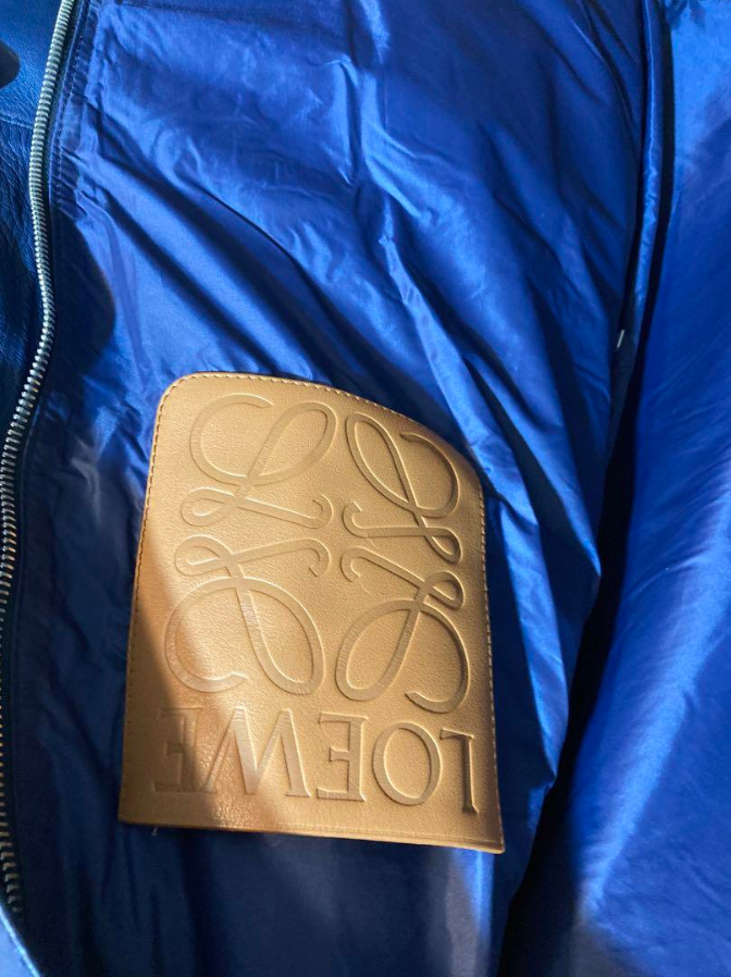 ロエベ オールレザー マウンテン パーカー