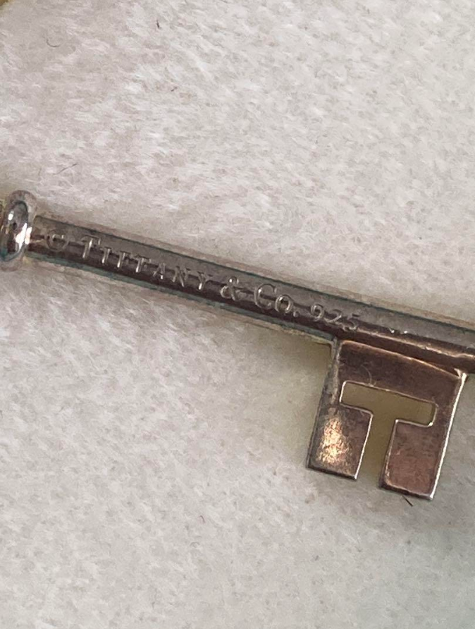 ティファニー デイジーキー ネックレス 1Pダイヤモンド ラージサイズ