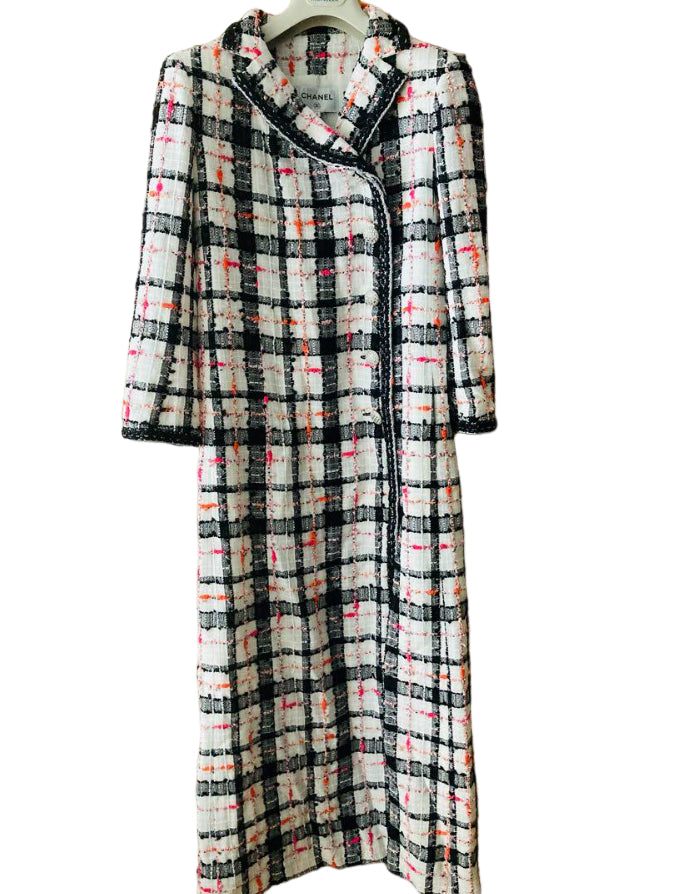 シャネル ツイード コート