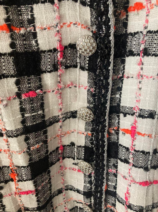 シャネル ツイード コート