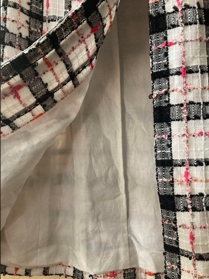 シャネル ツイード コート