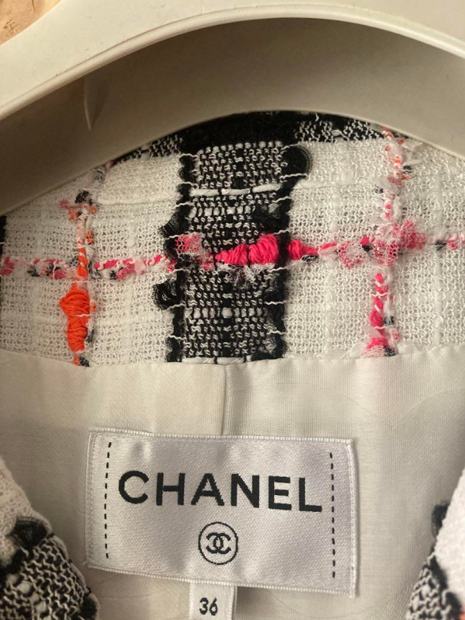 シャネル ツイード コート