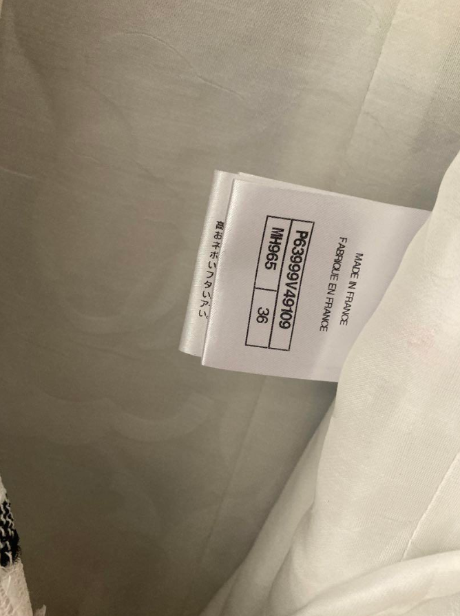 シャネル ツイード コート