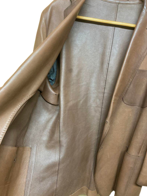 ベルルッティ オールレザー パティーヌ ジャケット