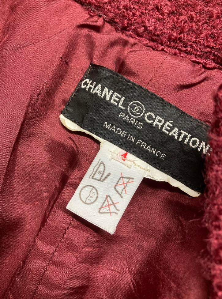 シャネル ヴィンテージ ツイード セットアップ スーツ