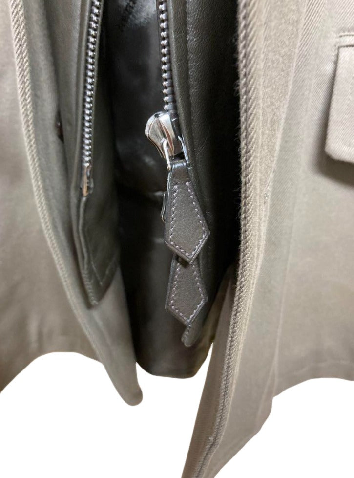 エルメス コート レザー ジレ 2セット メンズ