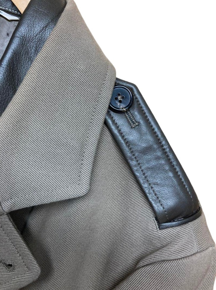 エルメス コート レザー ジレ 2セット メンズ