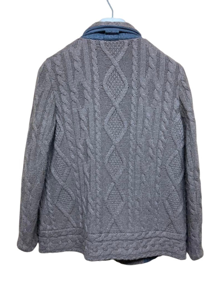 ブルネロクチネリ ミンク カシミヤ ウール ケーブルニット