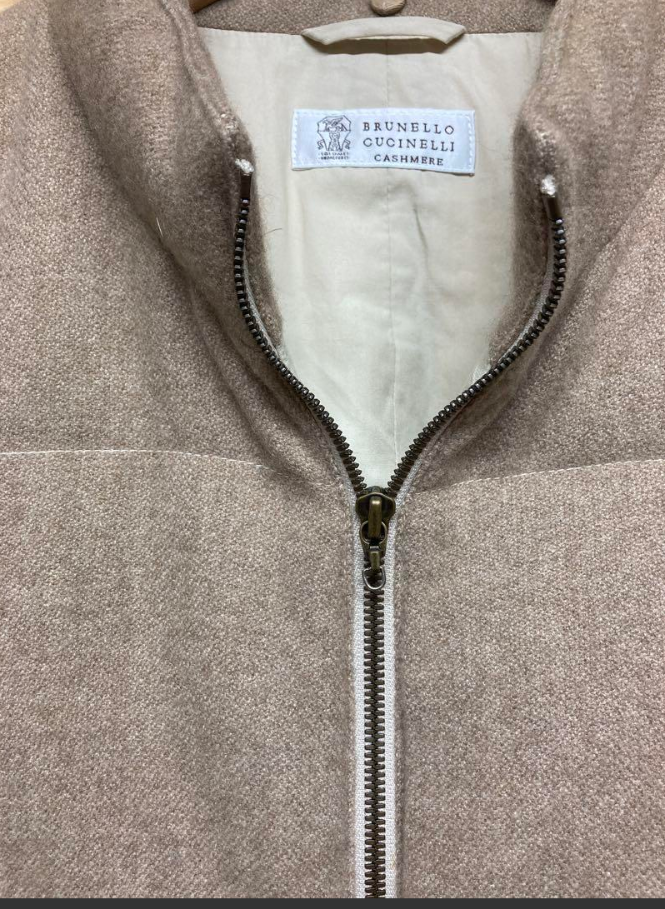 ブルネロクチネリ ダウンベスト カシミヤ 100%