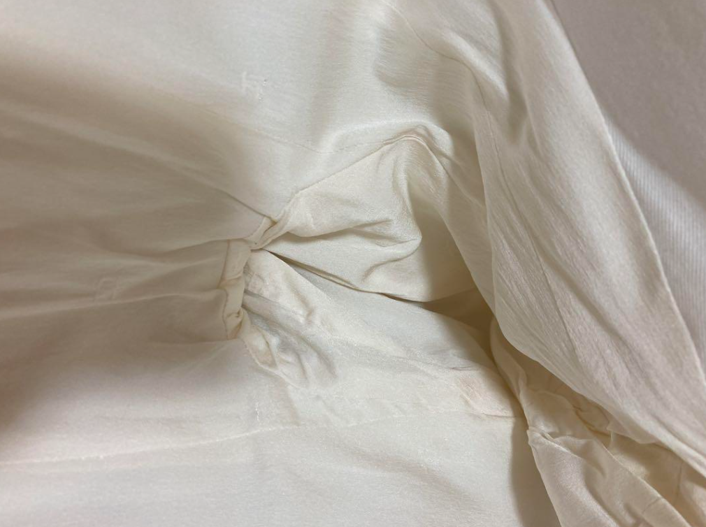 シャネル セットアップ スーツ 白 シェル ボタン