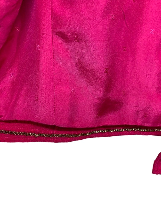 シャネル ヴィンテージ ツイード ジャケット キャビアボタン