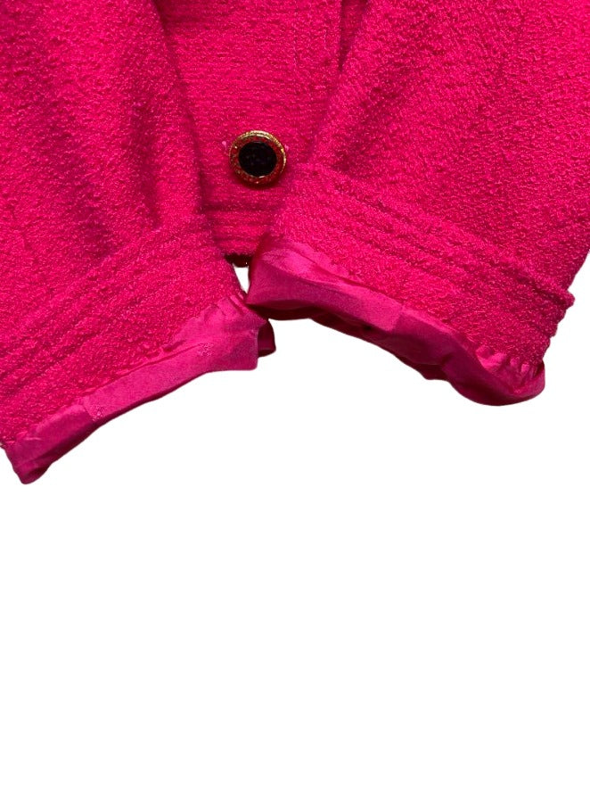 シャネル ヴィンテージ ツイード ジャケット キャビアボタン