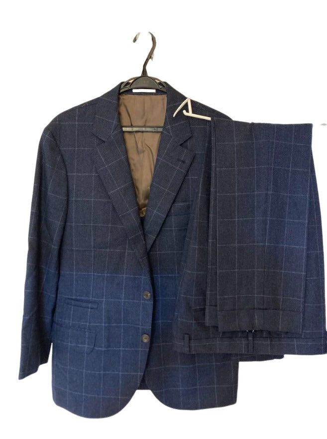 ブルネロクチネリ セットアップ スーツ ネイビー メンズ