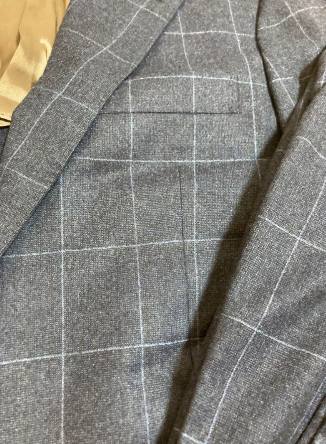 ブルネロクチネリ セットアップ スーツ ネイビー メンズ