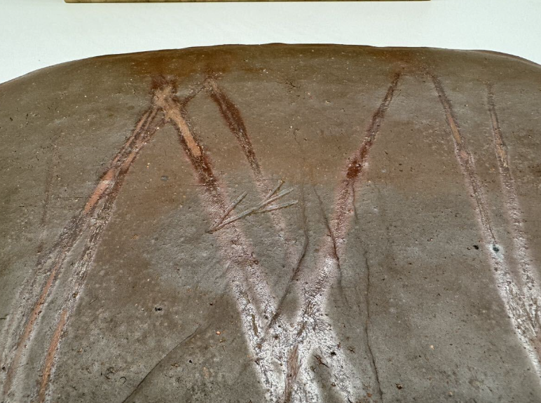 藤原雄 備前 板皿