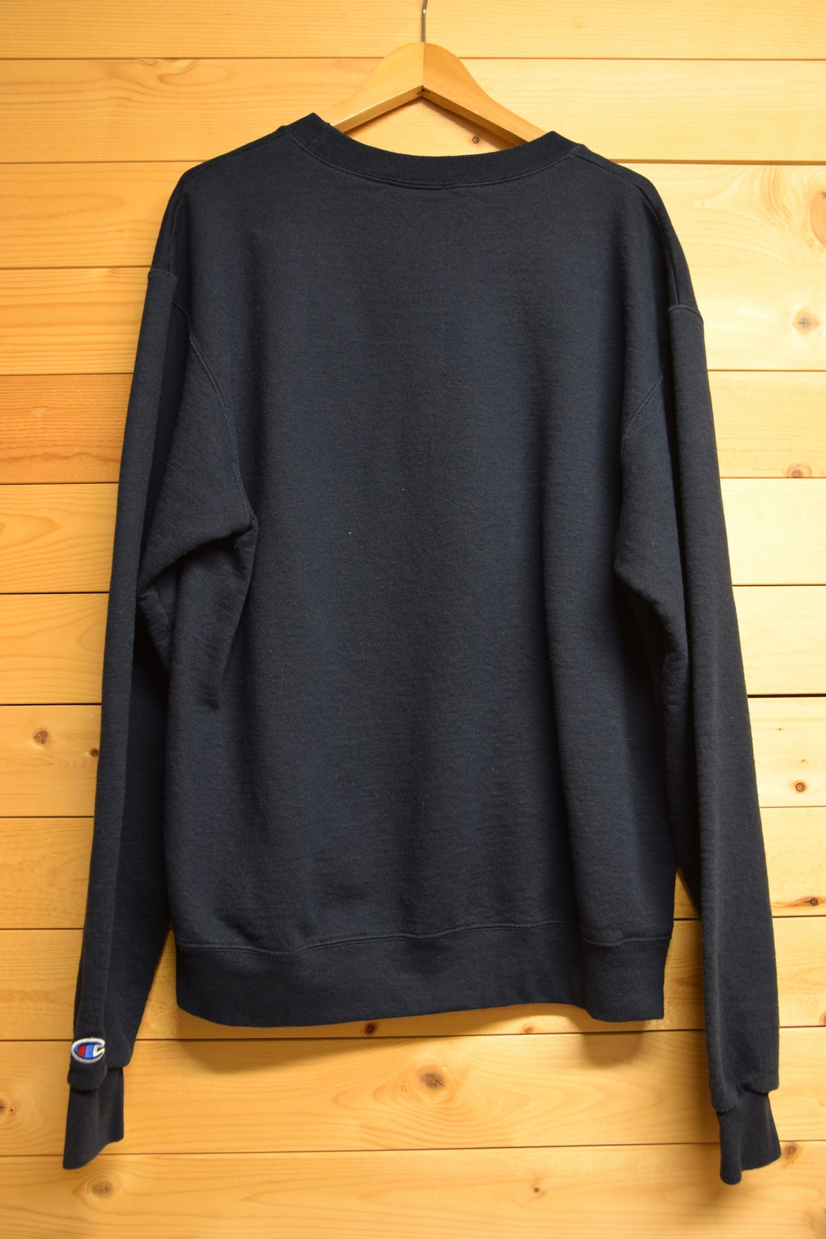 メンズヴィンテージ スウェット【Champion】 ワンポイント ブラック