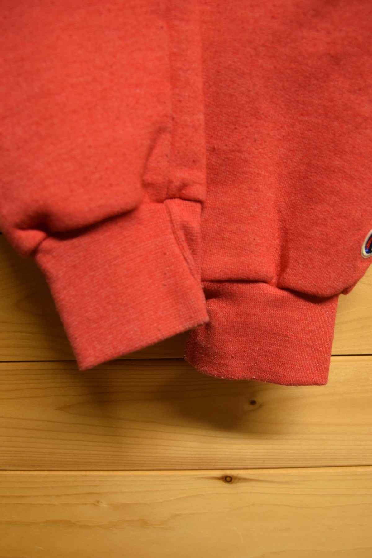 メンズヴィンテージ スウェット【Champion ECO】IU South Bend カレッジスウェット レッド
