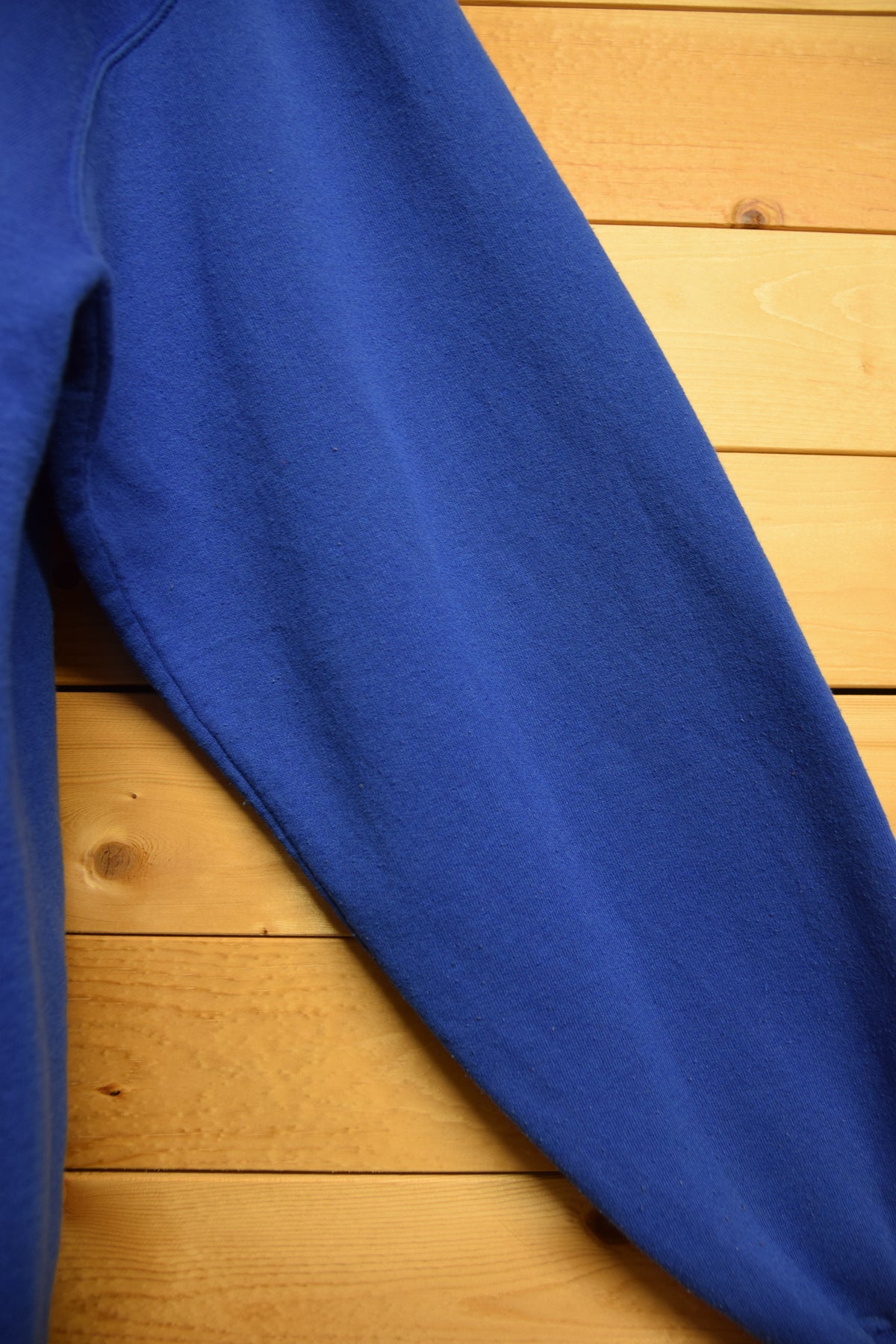 メンズヴィンテージ スウェット 【Champion ECO】 カレッジロゴ ブルー