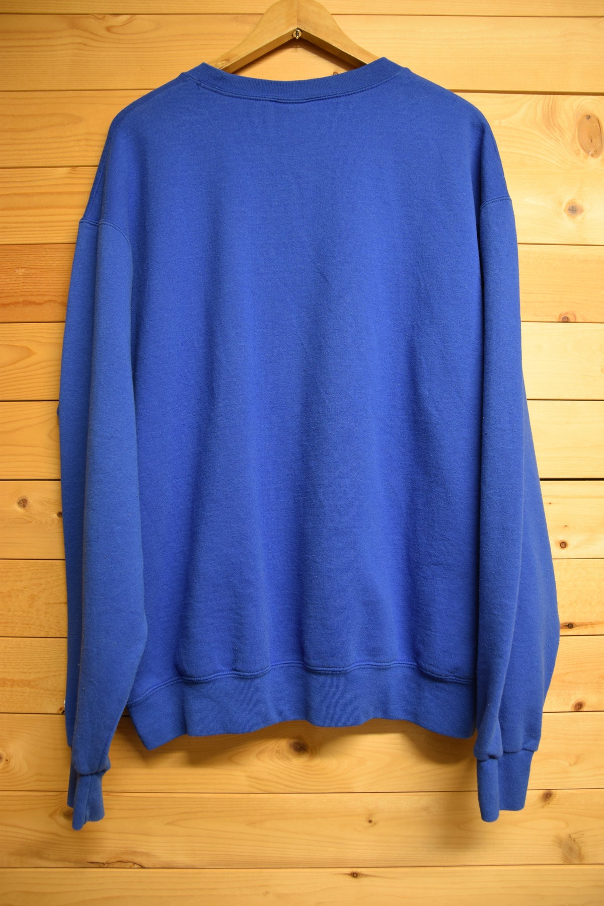 メンズヴィンテージ スウェット 【Champion ECO】 カレッジロゴ ブルー