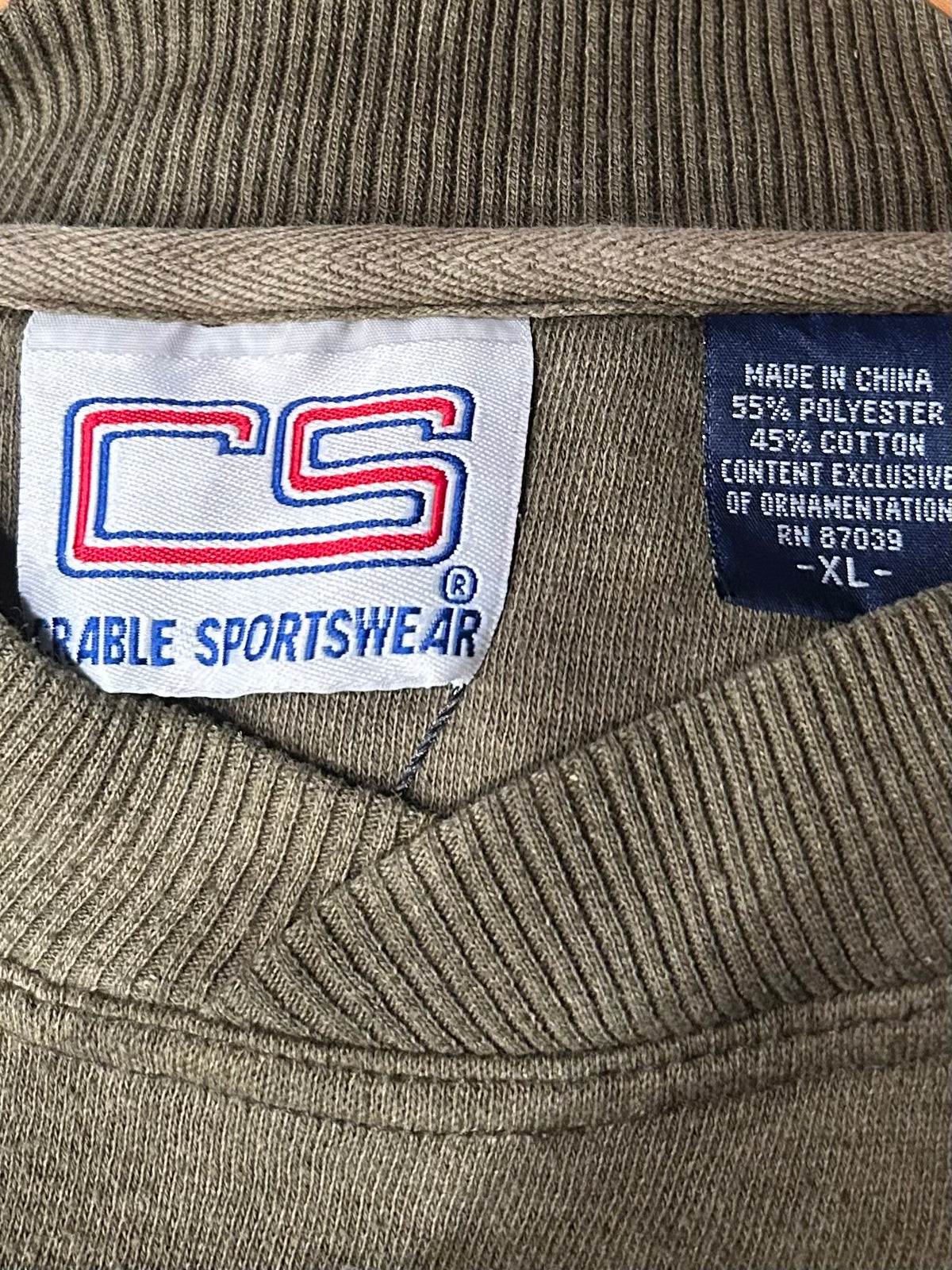 メンズヴィンテージ スウェット 【CRABLE SPORTSWEAR】 90's IRISH グリーン