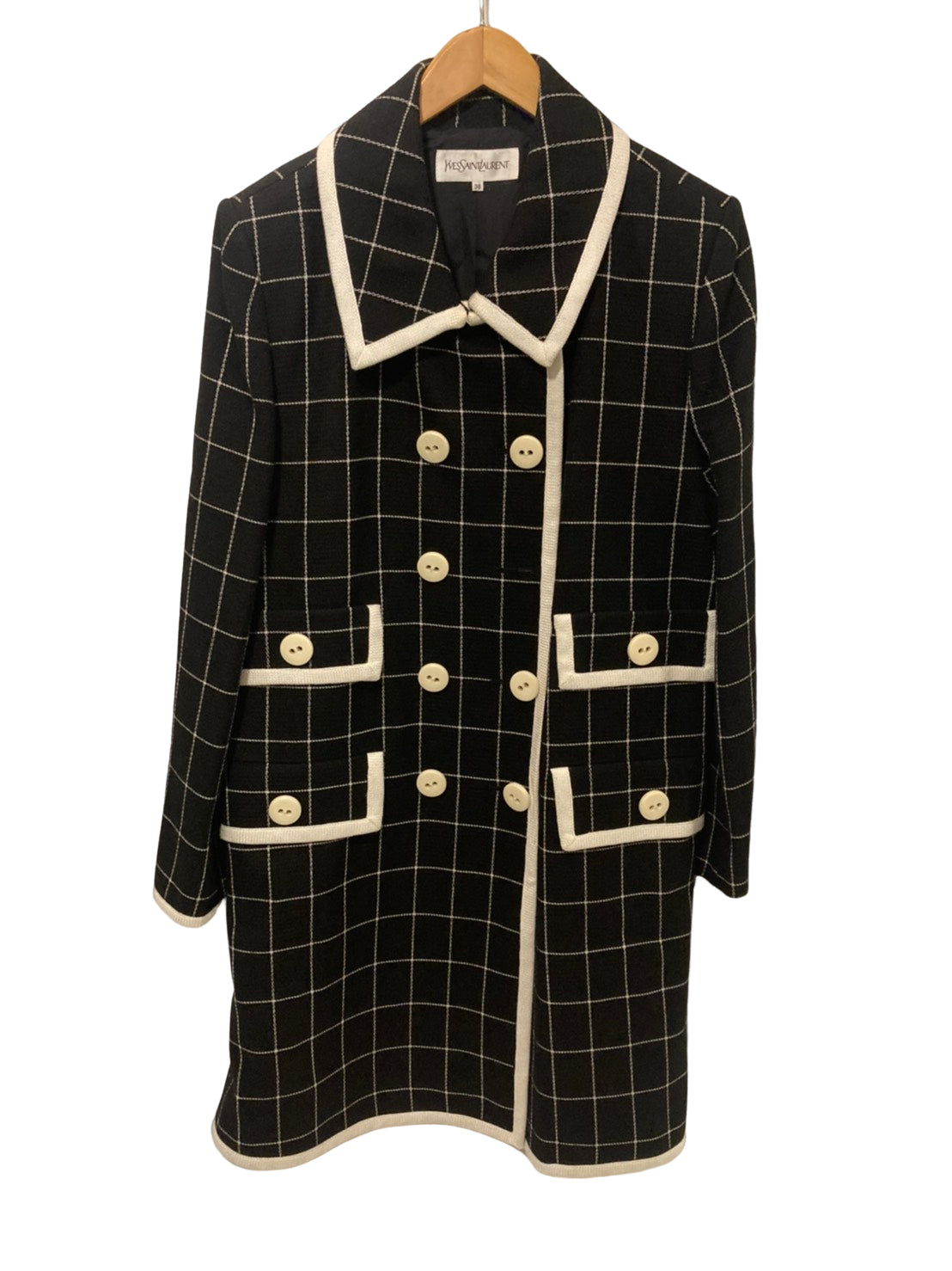 イヴ・サンローラン チェスターコート