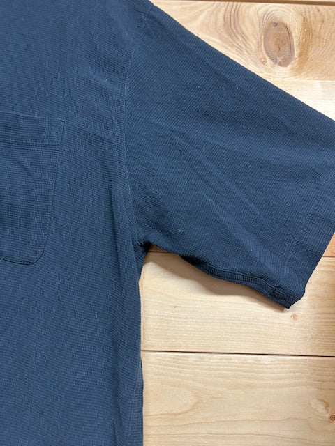 メンズヴィンテージアロハシャツ【Vintage Silk】 無地 ブラック