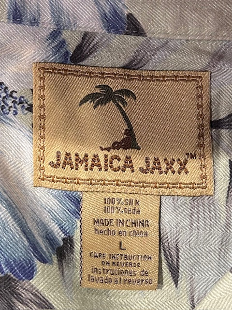 メンズヴィンテージ アロハシャツ 【Jamaica jaxx】ハイビスカス グリーン