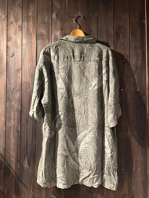 メンズヴィンテージ アロハシャツ 【MODA CAMPIA MODA】リーフ グリーン