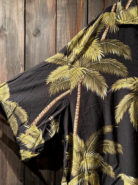 メンズヴィンテージ アロハシャツ 【Hawaiian reserve collection】ブラック