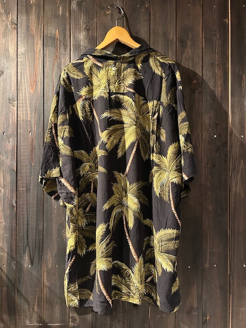 メンズヴィンテージ アロハシャツ 【Hawaiian reserve collection】ブラック