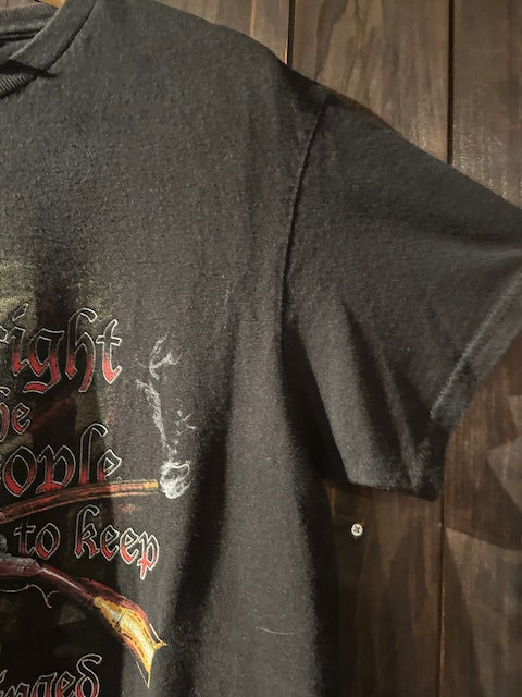 メンズヴィンテージ Tシャツ 【イーグル プリント】ブラック