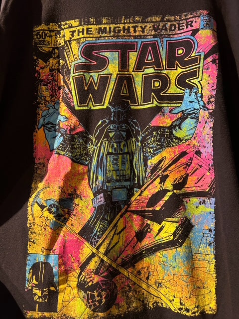 メンズヴィンテージ Tシャツ 【STAR WARS / ダースベイダー】ブラック
