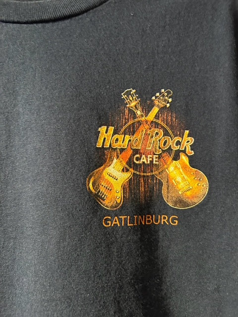 メンズヴィンテージ Tシャツ 【Hard Rock CAFE 】ギター ブラック