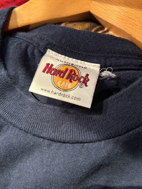 メンズヴィンテージ Tシャツ 【Hard Rock CAFE 】ギター ブラック