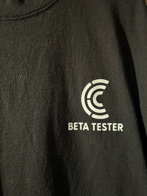 メンズヴィンテージ Tシャツ 【SHAKA WEAR / BETA TESTER】ブラック