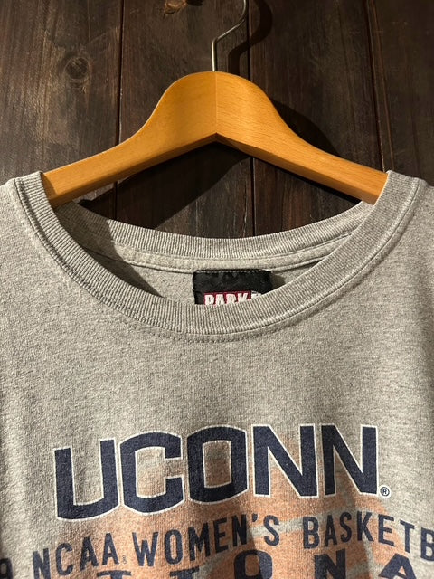 メンズヴィンテージ Tシャツ 【PARK7 / UCONN】グレー