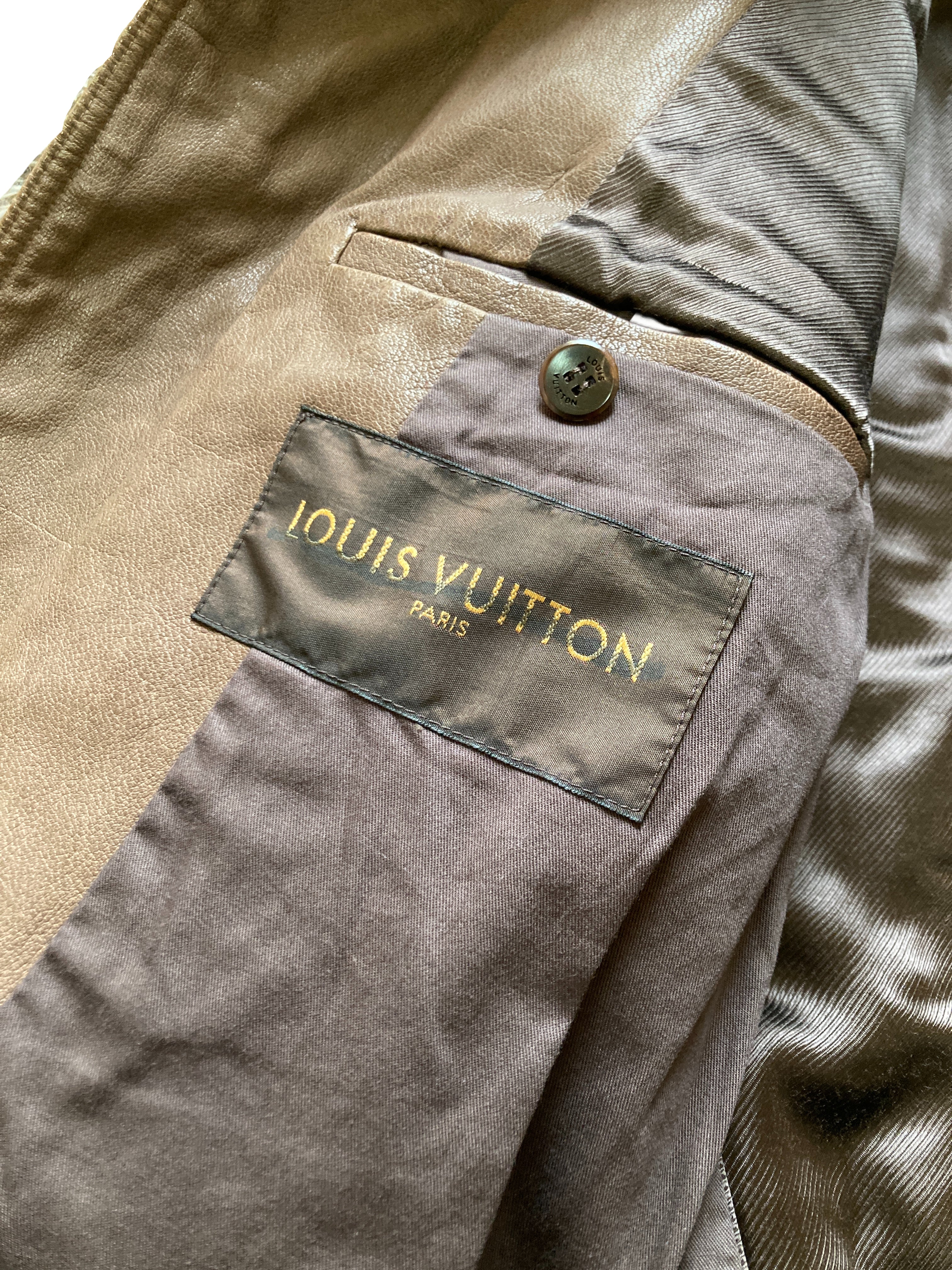 ルイ・ヴィトン ライダース レザージャケット