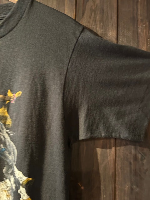 メンズヴィンテージ Tシャツ 【BUFFALO】90’s アニマルデザイン ブラック