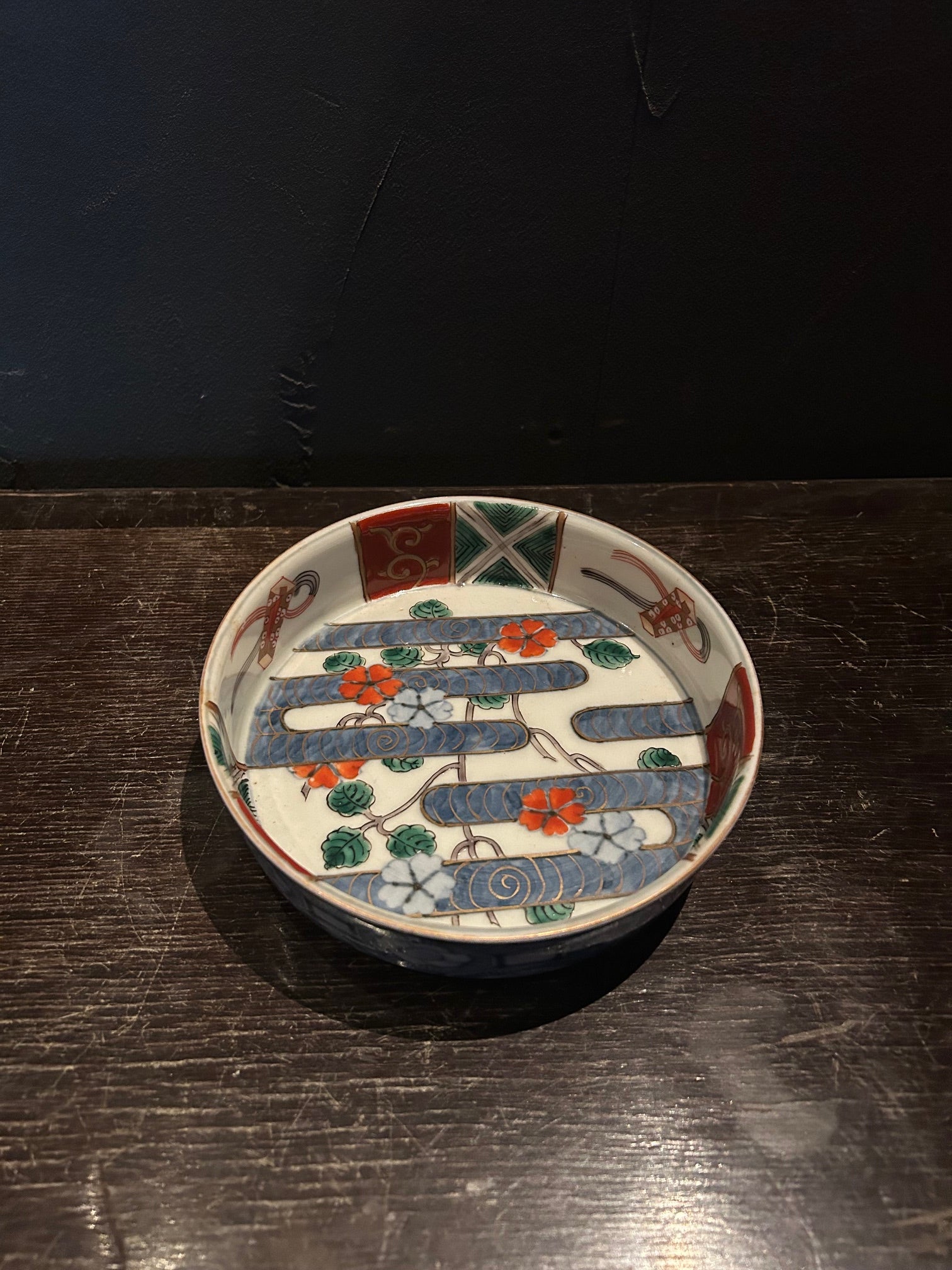 伊万里色絵 皿