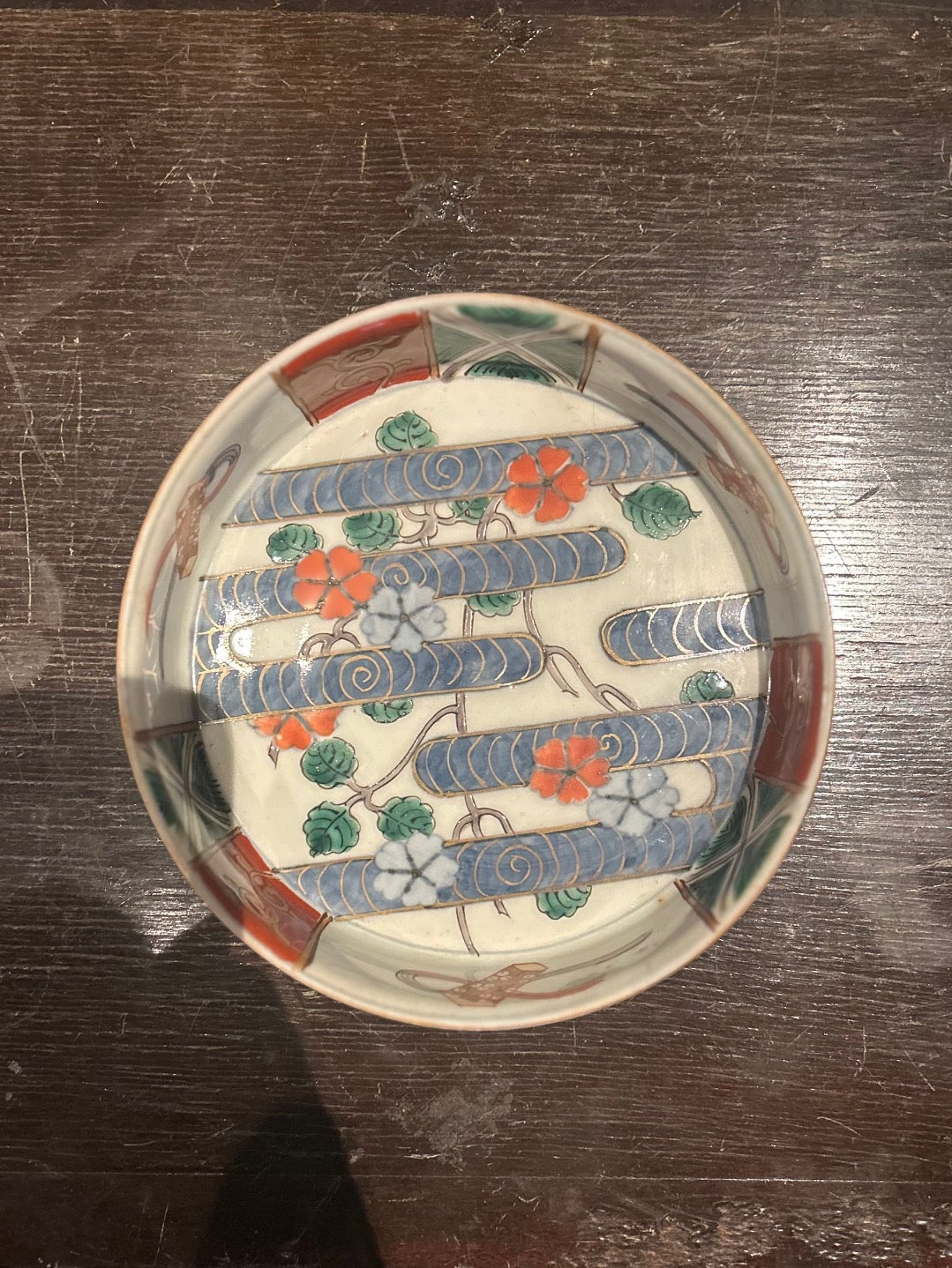 伊万里色絵 皿