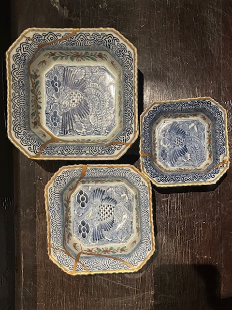 伊万里 角皿