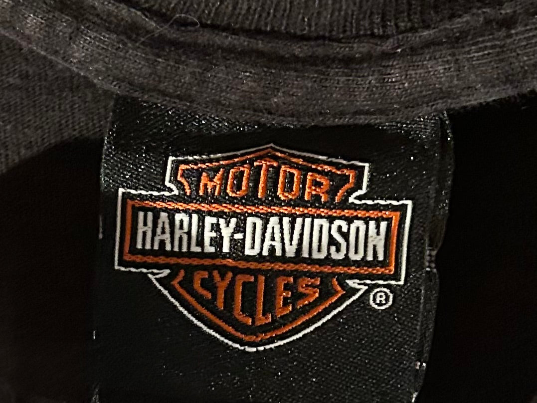 メンズヴィンテージ Tシャツ 【HARLEY DAVIDSON】グラフィック ブラック