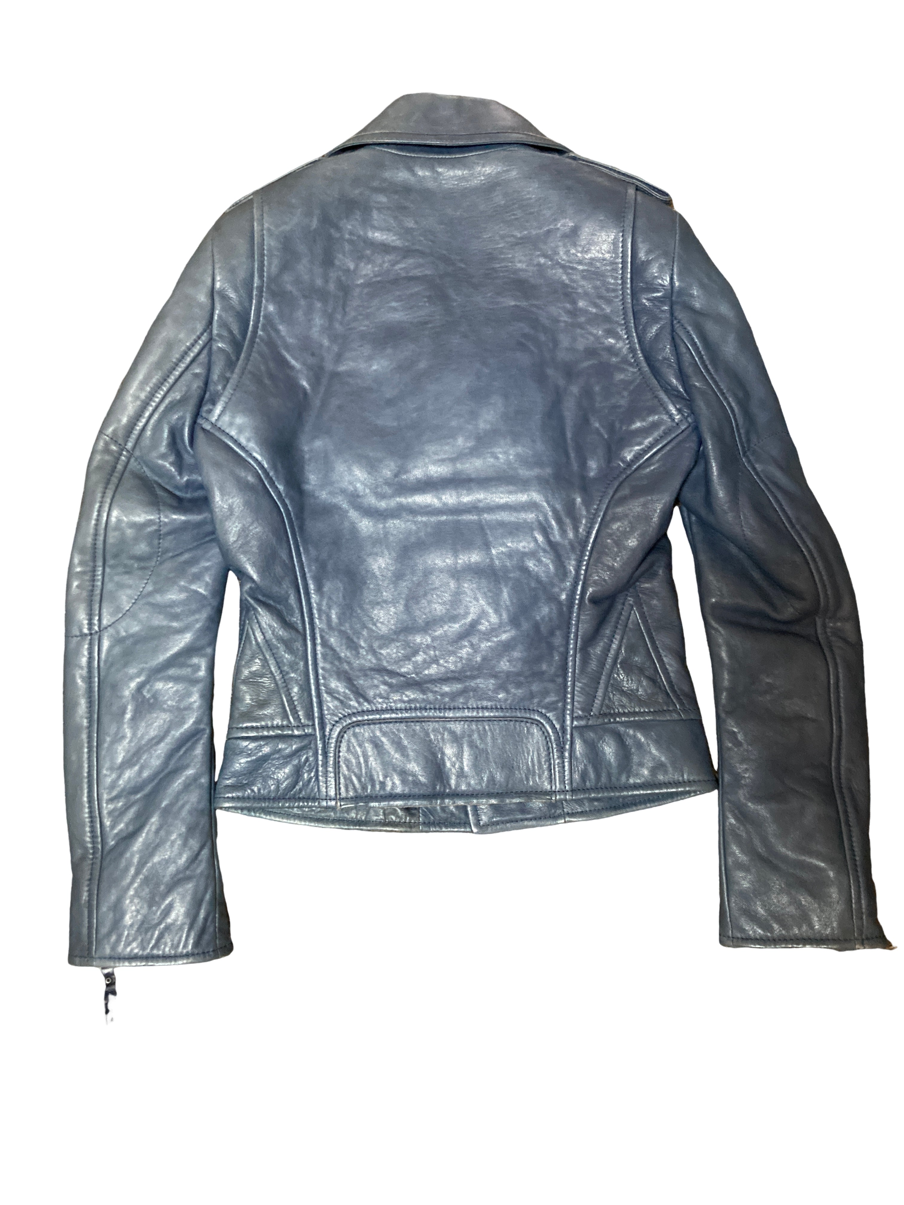 バレンシアガ ライダース レザー ジャケット