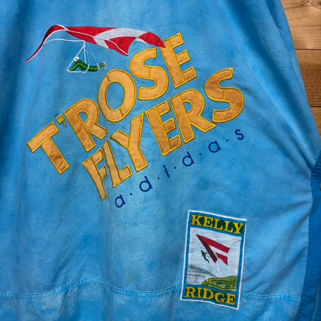 メンズヴィンテージ スウェット【adidas】80’TROSEFLYERS ブルー